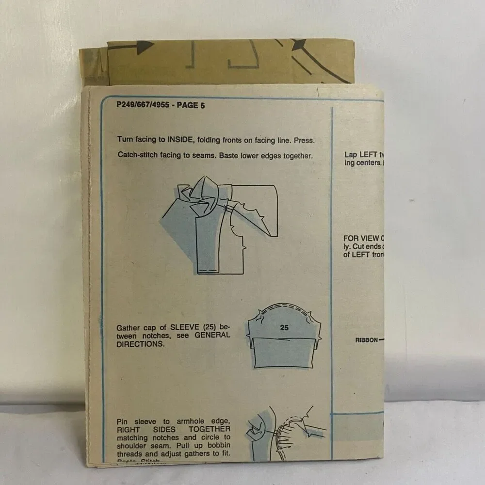 #P249 McCalls Big Bunny Dolls and Wardrobe Sewing Pattern